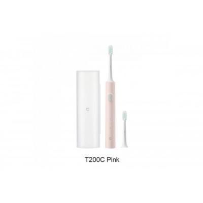 Электрическая зубная щетка Xiaomi Mijia Electric Toothbrush T200C （с 2 сменные щетки и футляр для хранения), розовый