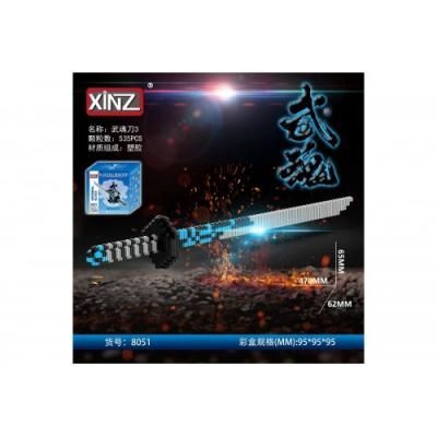 Конструктор 3D Катана 3D8051 (535 деталей)