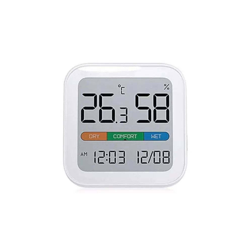 Метеостанция с часами и датой Xiaomi MIIIW Comfort Temperature And Humidity Clock S210 (MW22S06) белый