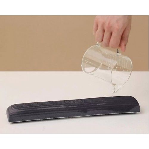 Тряпки губки сменные для швабры с автоотжимом Xiaomi Blue Fish Squeezing Water Sponge Mop 3 шт. (PU03AB) черный
