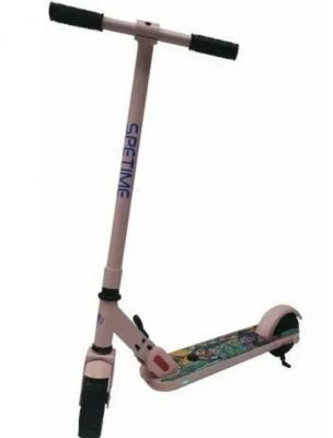 Электросамокат Детский 2-колесный Spetime Electric Kickscooter E9 розовый