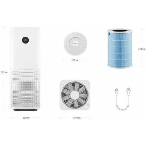 Очиститель воздуха Xiaomi Mi Air Purifier 4 Pro (AC-M15-SC) белый