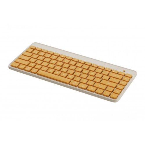 Беспроводная клавиатура Xiaomi Mi Dual Mode Wireless Keyboard (XMBXJP01YM)(Русские буквы), бежевый