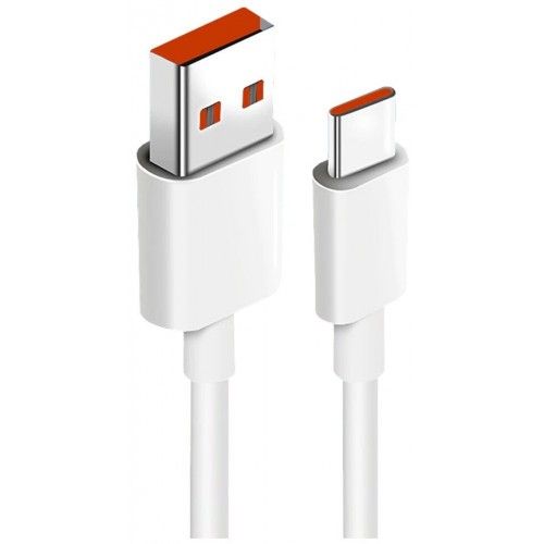USB Кабель Xiaomi 6A Type-C Fast Charging Data Cable 100 cm (белый)