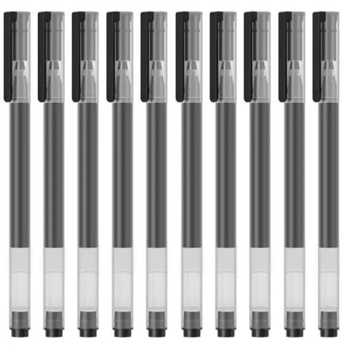 Набор гелевых ручек Xiaomi Mi Jumbo Gel Ink Pen 10 шт. MJZXB02WC (черные)