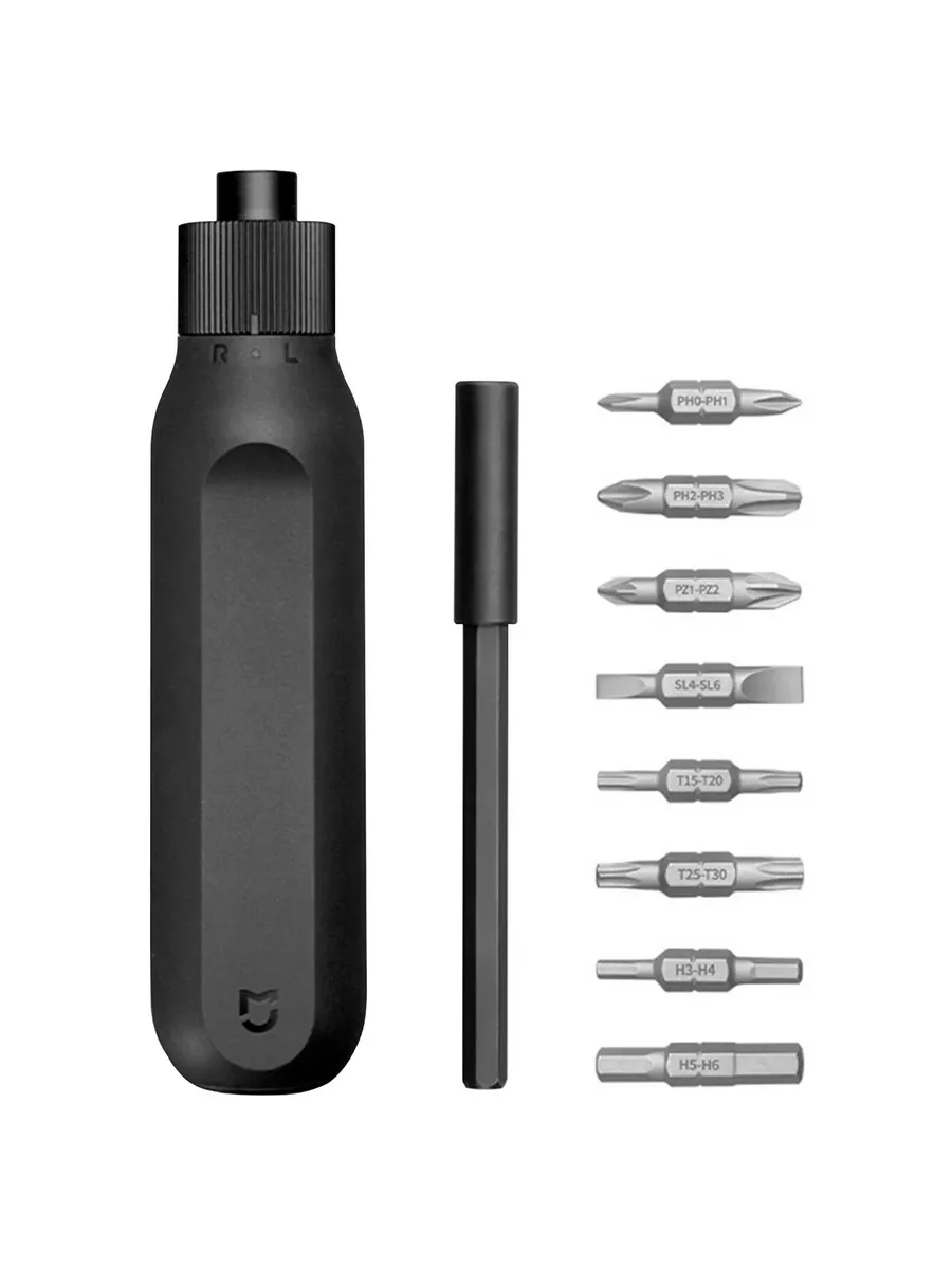 Отвертка Xiaomi Mijia 16 в 1 Ratchet Screwdriver MJJLLSD002QW (черный)