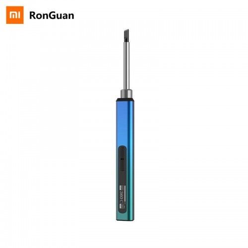 Паяльник портативный Xiaomi RONGUAN Intelligent Portable Electric Soldering Iron RGS65 Standart Set (сине-голубой)
