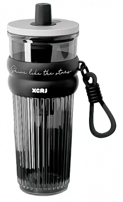 Бутылка для воды XCRJ Tritan Drinking Cup 750ml X-1405 (серый)