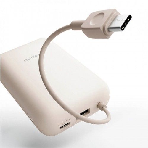 Внешний аккумулятор Xiaomi Mi Power Bank With Cable USB-C 10000mAh Pocket Version P15ZM (голубой, синий)