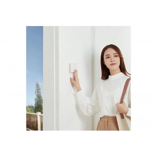 Выключатель с электронной коммутацией Aqara Smart Wall Switch D1 двойной без Zero line (WXKG07LM) белый