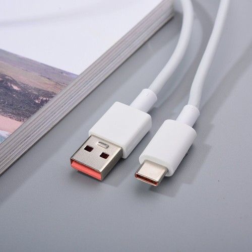USB Кабель Xiaomi 6A Type-C Fast Charging Data Cable 100 cm (белый)