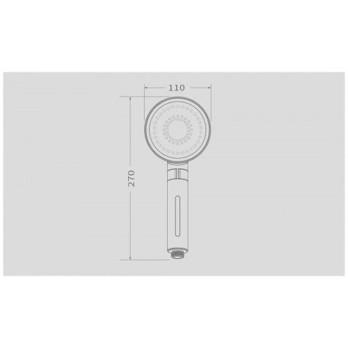 Очищающая воду лейка для душа Xiaomi Dabai (DXHS004-5) (в подарочной упаковке+ сменный фильтр 2 шт), розовая