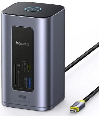 Док-станция Baseus NU1 Air Spacemate 12-in-1 серый B00568103813-00