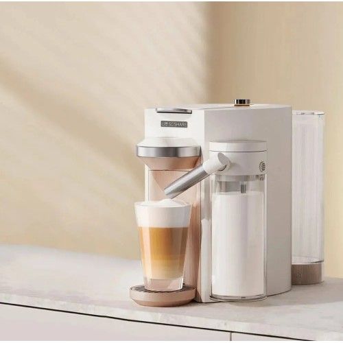 Кофемашина Капсульная Xiaomi Scishare Capsule Coffee Machine 1.7L S1205 CN (дисплей на английском)(термопот+кофемашина+капучинатор 3-В-1) белый