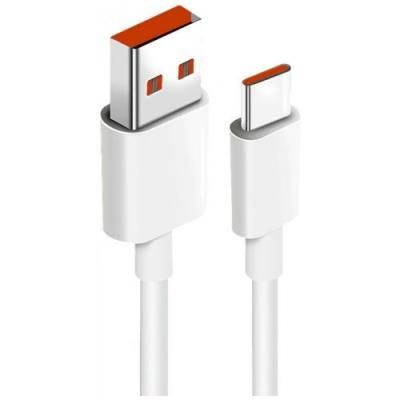 USB Кабель Xiaomi 6A Type-C Fast Charging Data Cable 100 cm (белый)
