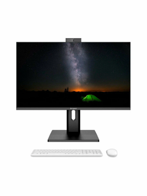 Моноблок CHIGO 23.8" R2401-PRO (Многофункциональная подставка +Web-камера 3.0MP, Микрофон + Intel Core i7-4770s RAM 8ГБ, SSD 256 ГБ) (с клавиатурой, с мышкой) (Gray)