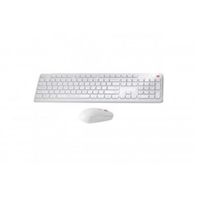 Клавиатура и мышка беспроводная MIIIW Wireless Quiet Keyboard and Mouse Combo Gen 3 MW24PB03 (Русские буквы) (белый)
