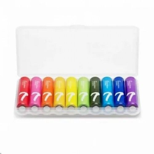 Батарейки Xiaomi ZMI Rainbow ZI7 тип AAA 10 шт. (цветные)