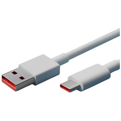 USB Кабель Xiaomi 6A Type-C Fast Charging Data Cable 100 cm (белый)
