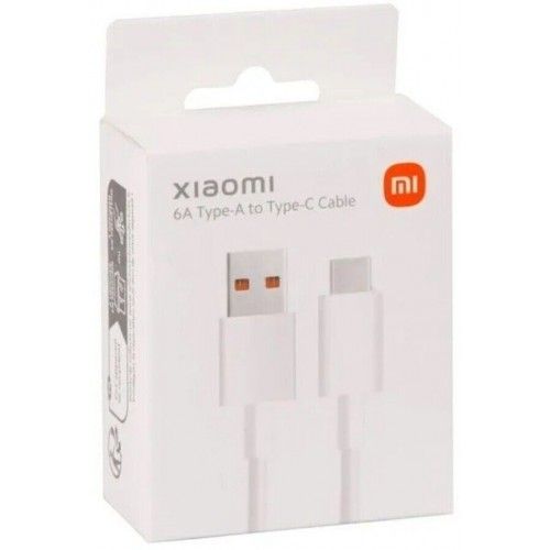 USB Кабель Xiaomi 6A Type-C Fast Charging Data Cable 100 cm (белый)