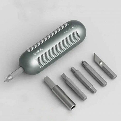 Набор отверток 9in1 ATuMan Duka X-mini Pocket Screwdriver Kit (серый)
