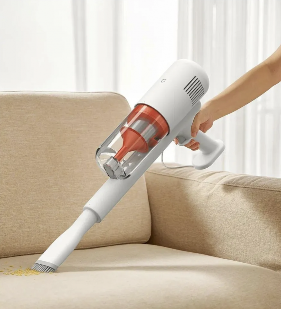 Ручной пылесос Xiaomi Mijia wired vacuum cleaner B210 (белый)
