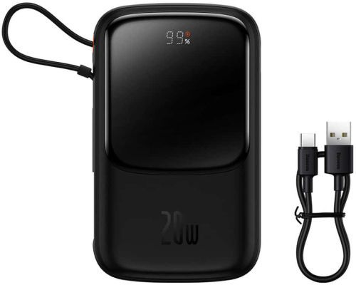Внешний аккумулятор Baseus Qpow Pro 10000mAh 20W (PPQD020001) черный