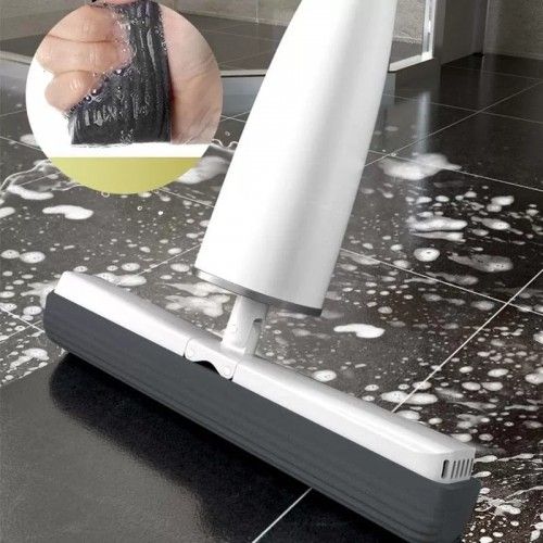 Тряпки губки сменные для швабры с автоотжимом Xiaomi Blue Fish Squeezing Water Sponge Mop 3 шт. (PU03AB) черный
