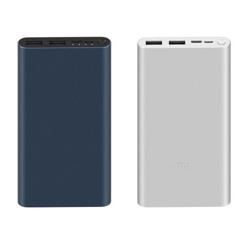 Внешний аккумулятор Xiaomi Power Bank 3 10000 mah 22.5W (PB100DZM) черный, темно-синий