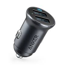 Автомобильное зарядное устройство Anker Power Drive 2 (A2727) черный