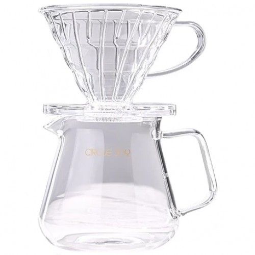 Подарочный набор для приготовления кофе Circle Joy Manual Coffee Maker Set 9 in 1 (CJ-CFS01) черный