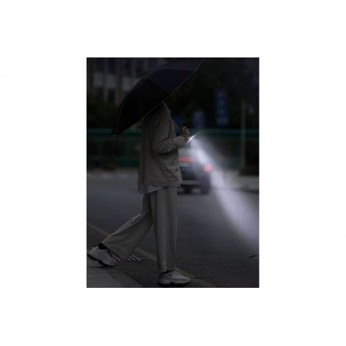 Зонт Xiaomi KongGu Reverse Ten Bone Automatic Lighting Umbrella с фонариком (черный)