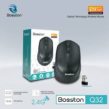 Мышь беспроводная игровая Bosston Q32 (черный)