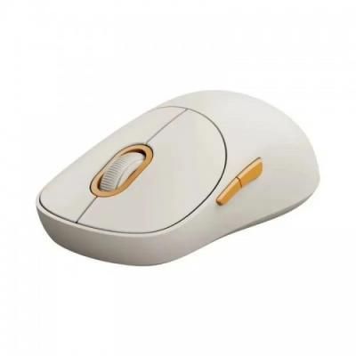 Беспроводная компьютерная мышь Xiaomi Wireless Mouse 3 (XMWXSB03YM) бежевый, белый