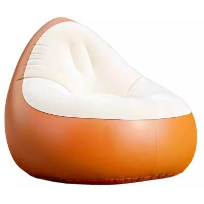 Автоматическое надувное и раздувное кресло Hydsto One-Key Automatic Inflatable and Deflatable Sofa Extended Version (низ коричневый, верх бежевый)