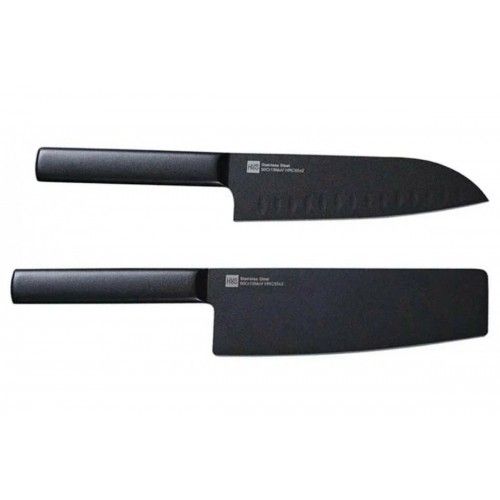 Набор кухонных ножей Xiaomi Huohou Black Heat Knife Set HU0015 (черный)