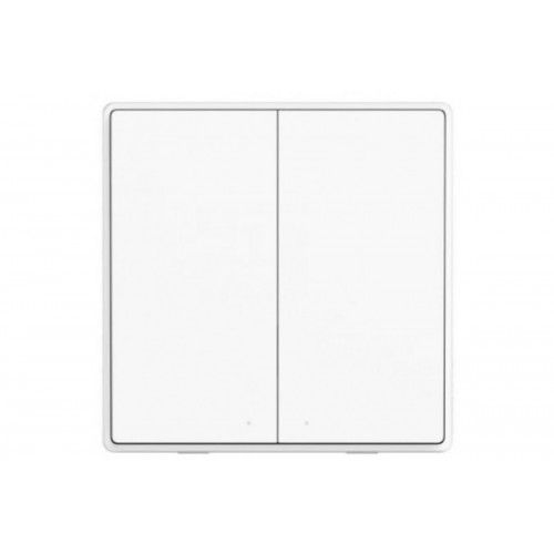 Выключатель с электронной коммутацией Aqara Smart Wall Switch D1 двойной без Zero line (WXKG07LM) белый