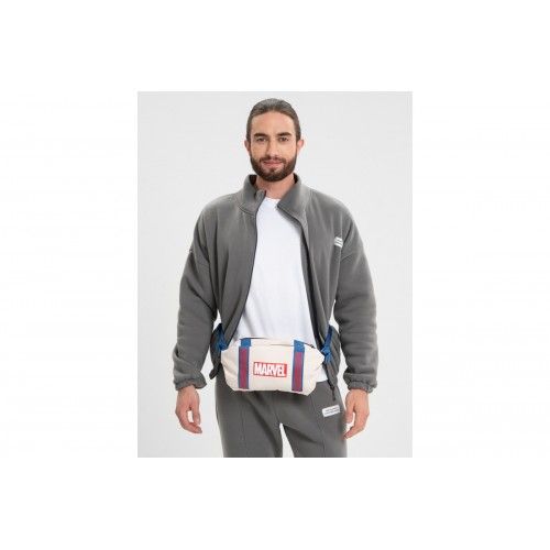 Сумка Xiaomi 90 Points NINETYGO Marvel Casual Crossbody Chest Bag (бежевая)