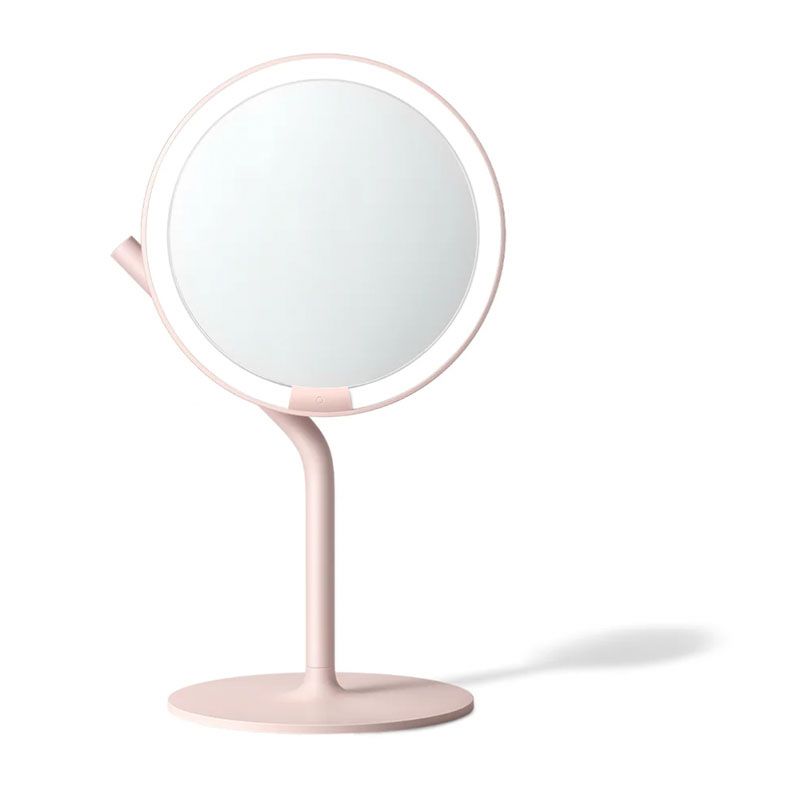 Зеркало косметическое Xiaomi AMIRO Mini 2 Desk Makeup Mirror Pink AML117 (розовое)