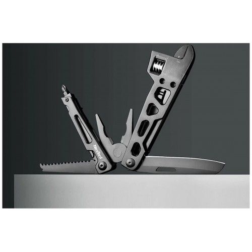 Мультитул Xiaomi NexTool Multifunction Wrench Knife 9 в 1 NE20145 (черный)