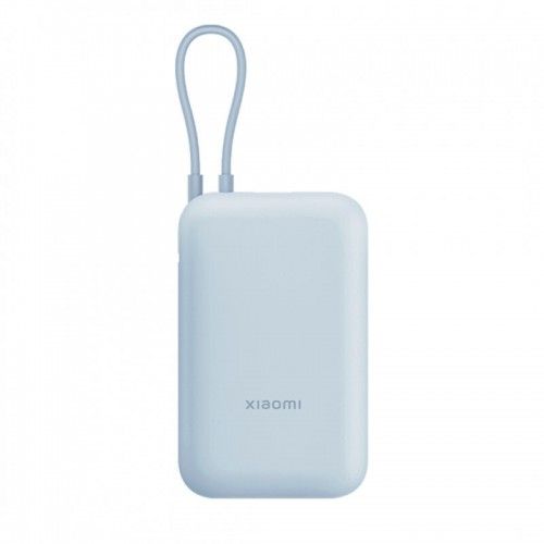 Внешний аккумулятор Xiaomi Mi Power Bank With Cable USB-C 10000mAh Pocket Version P15ZM (голубой, синий)