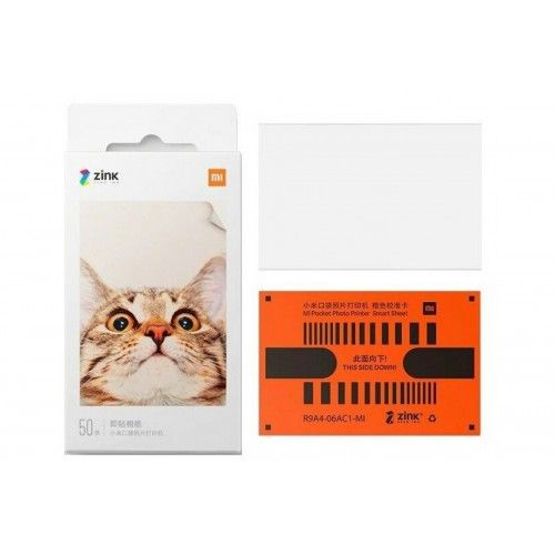 Фотобумага Xiaomi Mijia AR ZINK Portable Photo Printer Paper (XMZPXZHT03) 50л (белый)