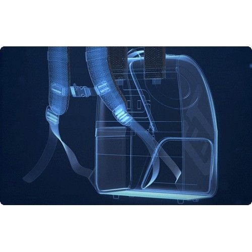 Рюкзак школьный Xiaomi UBOT Suspended Weight Loss Backpack Pro 18L (оранжевый/бежевый)