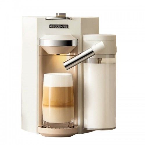 Кофемашина Капсульная Xiaomi Scishare Capsule Coffee Machine 1.7L S1205 CN (дисплей на английском)(термопот+кофемашина+капучинатор 3-В-1) белый