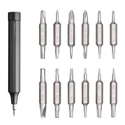Отвертка с насадками Xiaomi HOTO Precision Screwdriver Kit 24 in1 Grey (серый) QWLSD004