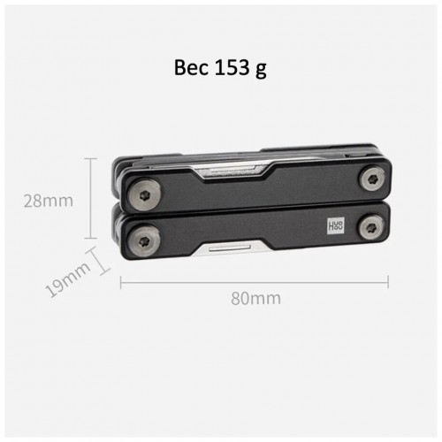 Мультитул Xiaomi HuoHou Mini Multifunction Knife HU0140 (черный)