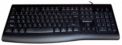 Клавиатура проводная игровая Bosston X18 (Русские буквы) (черный)
