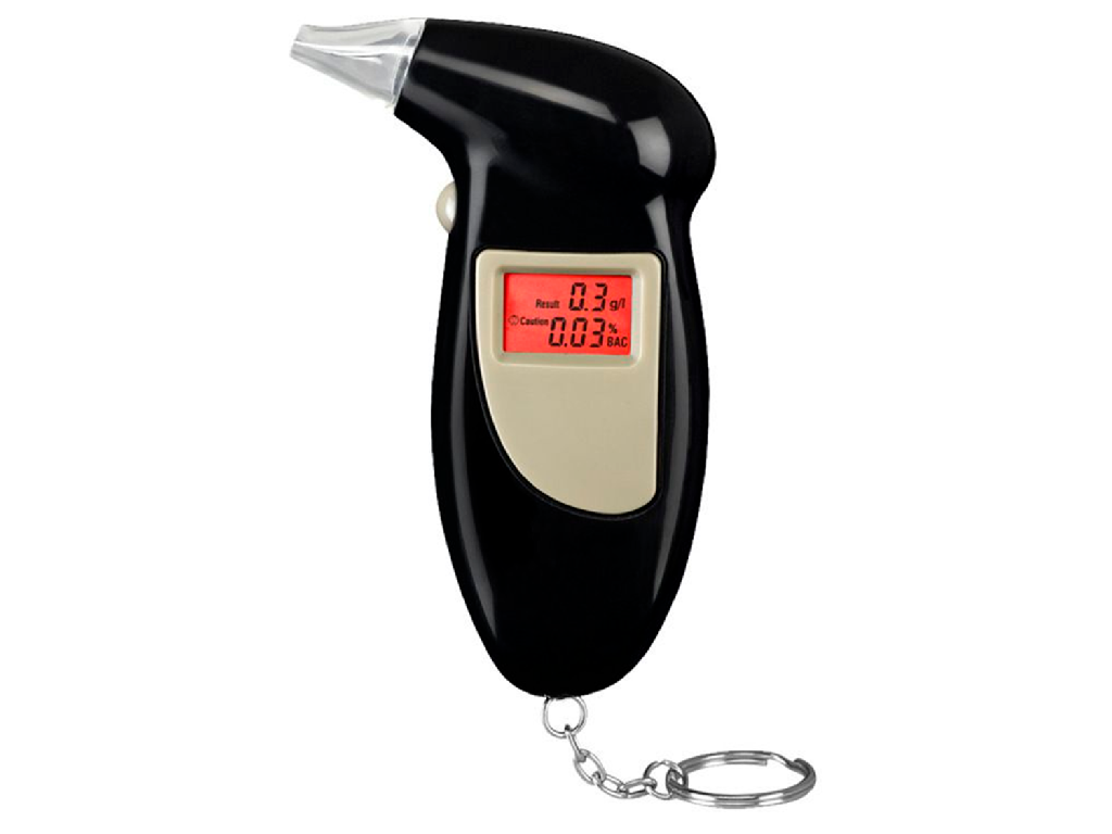 Алкотестер Digital LCD Alcohol Tester черный
