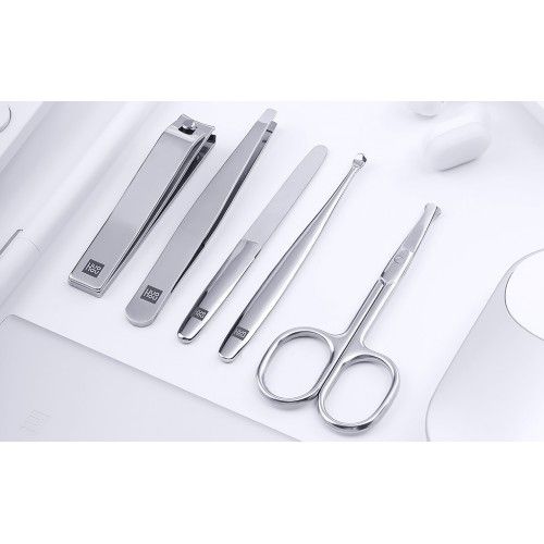 Маникюрный набор Xiaomi HuoHou Stainless Steel Nail Clippers Set HU0061 (коричневый)