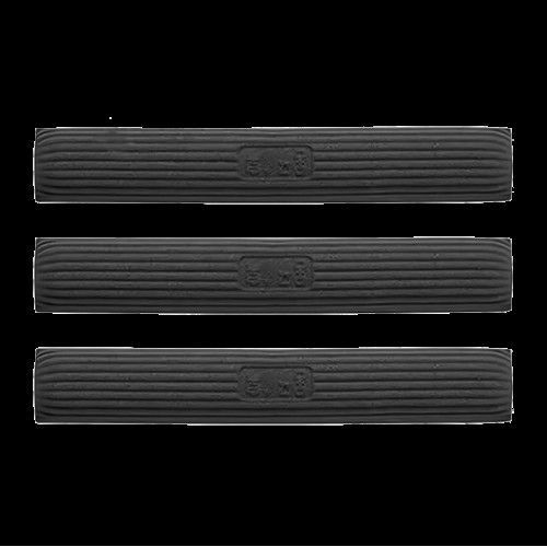 Тряпки губки сменные для швабры с автоотжимом Xiaomi Blue Fish Squeezing Water Sponge Mop 3 шт. (PU03AB) черный